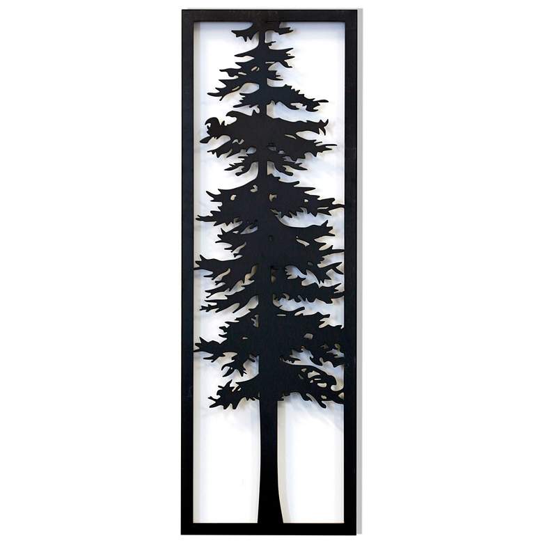 Image 1 Cypress II Laser Cut Metal Wall Art With Fired Finish