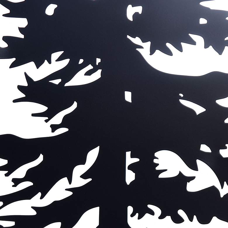 Image 5 Cypress II Laser Cut Metal Wall Art With Fired Finish more views