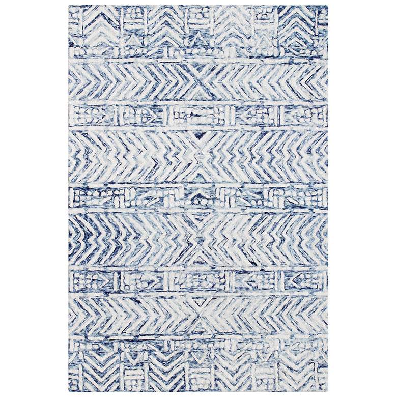 Image 2 Cyprus Batik 788012 5&#39;x7&#39;6 inch White Rectangular Area Rug