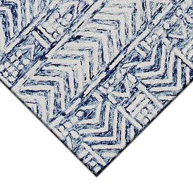Image3 of Cyprus Batik 788012 5'x7'6" White Rectangular Area Rug more views