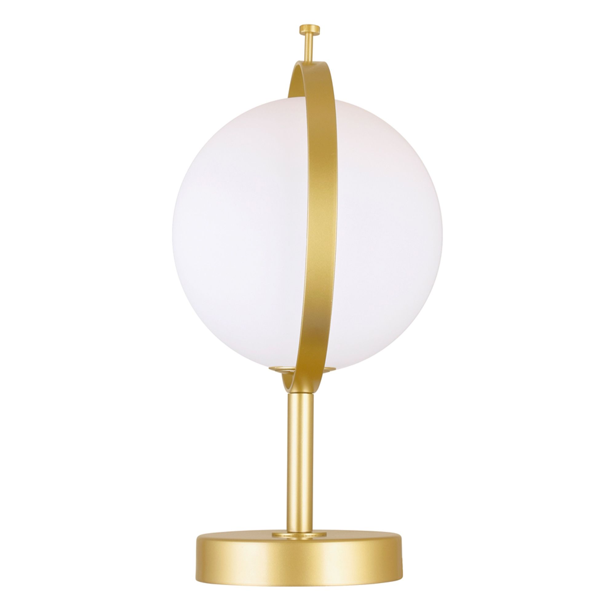 Image 2 Da Vinci 1 Light 10in Brass Table Lamp more views
