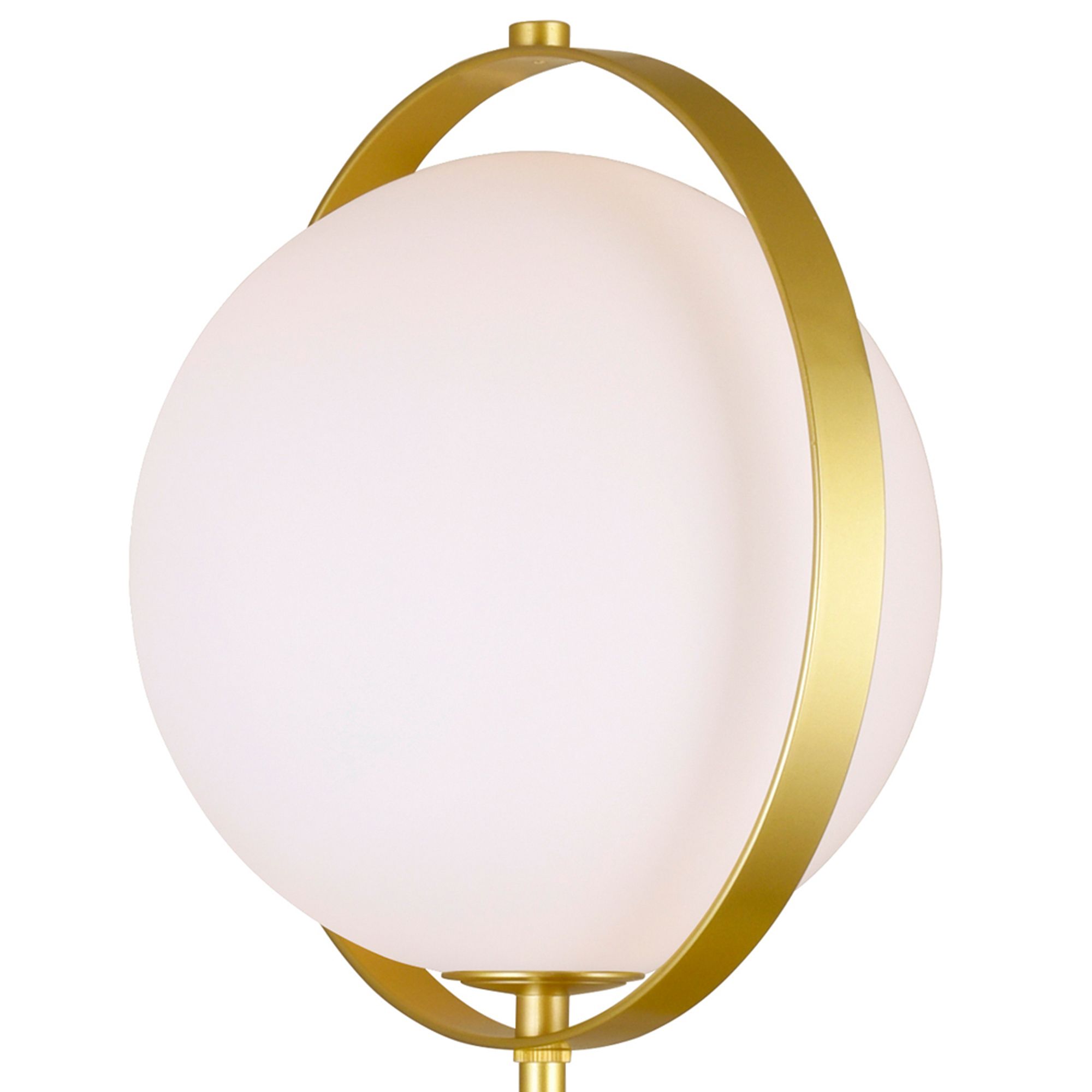 Image 5 Da Vinci 1 Light 10in Brass Table Lamp more views