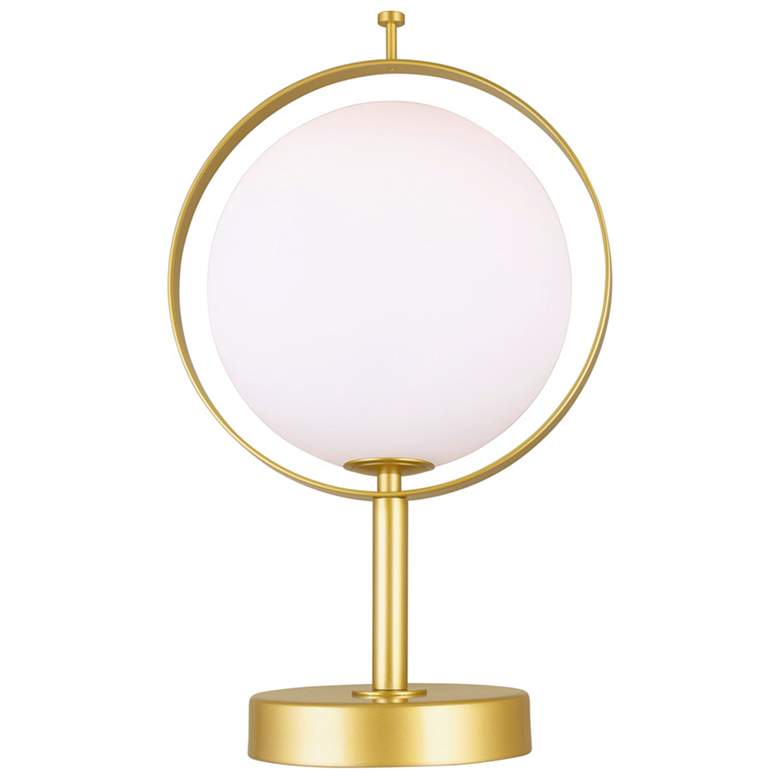 Image 1 Da Vinci 1 Light Table Lamp With Brass Finish