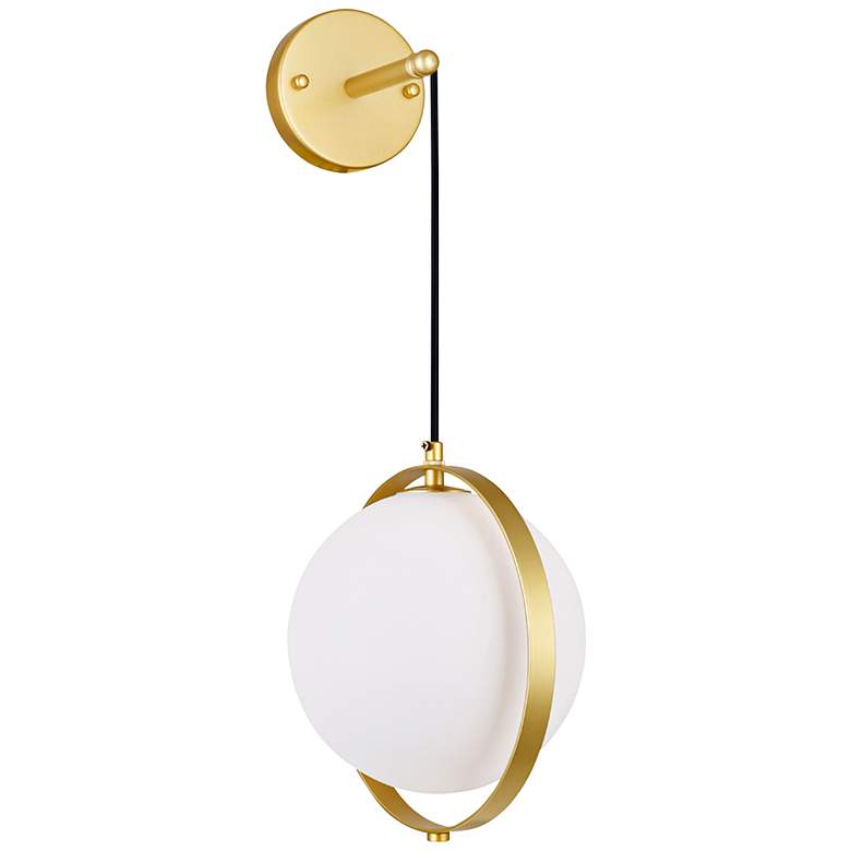 Image 1 Da Vinci 29" High Medallion Gold Wall Sconce