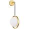 Da Vinci 29" High Medallion Gold Wall Sconce