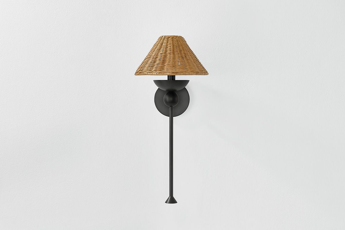 Image 2 Dabito x Mitzi Perilla 21 1/4" High Old Bronze Wall Sconce more views