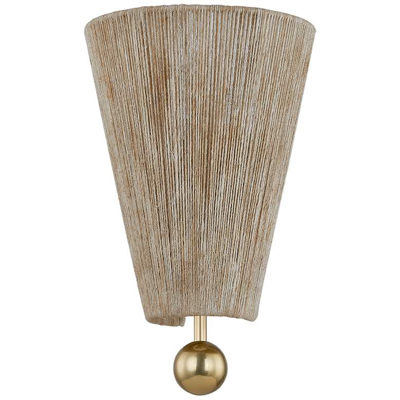 Image 1 Dabito x Mitzi Song 8.25 In 1 Lt Wall Sconce Aged Brass