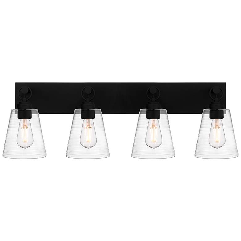 Image 2 Dacosta 4-Light Earth Black Bath Light