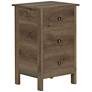 2_Daena 19" Wide Distressed Walnut Wood 3-Drawer Nightstand