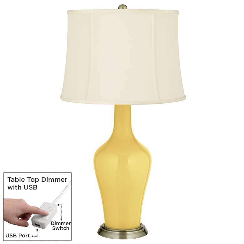 Image 1 Daffodil Anya Table Lamp with Dimmer