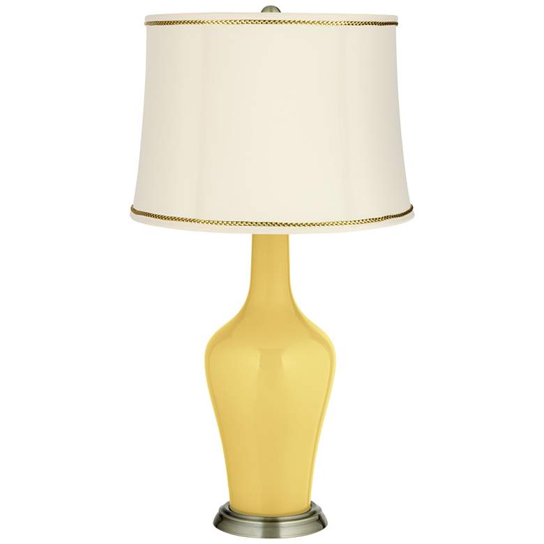 Image 1 Daffodil Anya Table Lamp with President&#39;s Braid Trim