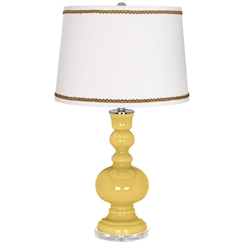Image 1 Daffodil Apothecary Table Lamp with Twist Scroll Trim