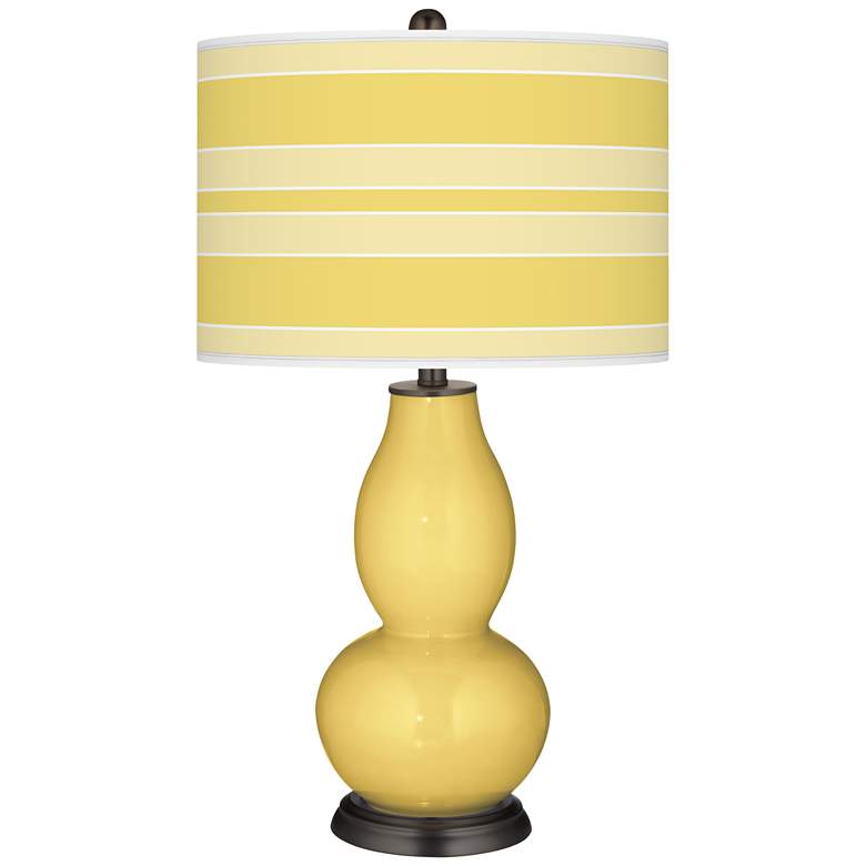 Image 1 Daffodil Bold Stripe Double Gourd Table Lamp