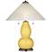 Daffodil Fulton Table Lamp with Fluted Glass Shade