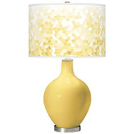 Image1 of Daffodil Mosaic Giclee Ovo Table Lamp