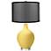 Daffodil Ovo Table Lamp with Organza Black Shade