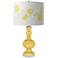 Daffodil Rose Bouquet Apothecary Table Lamp
