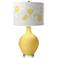 Daffodil Rose Bouquet Ovo Table Lamp