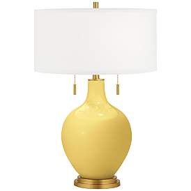 Image1 of Daffodil Toby Brass Accents Table Lamp