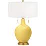 Daffodil Toby Brass Accents Table Lamp