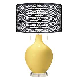 Image1 of Daffodil Toby Table Lamp With Black Metal Shade