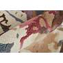 5_Dafney 8865F 8'x10' Blue and Pink Rectangle Area Rug more views