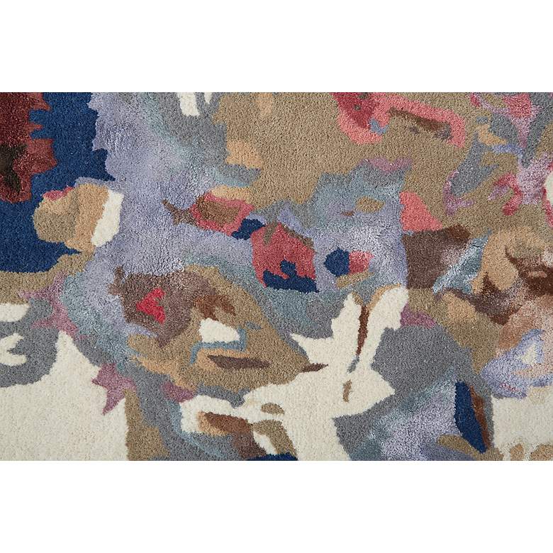 Image 6 Dafney 8865F 8'x10' Blue and Pink Rectangle Area Rug more views