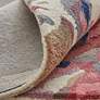 7_Dafney 8865F 8'x10' Blue and Pink Rectangle Area Rug more views