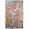 Dafney Wool Rug, Blue/Pink