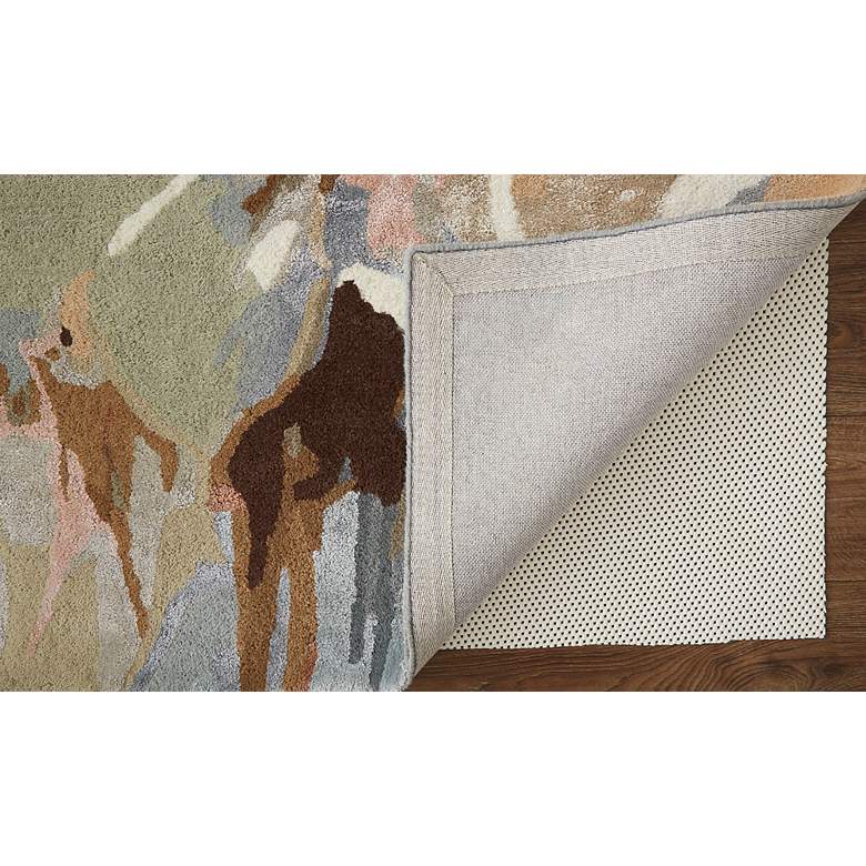 Image 4 Dafney 8868F 8'x10' Beige and Blue Rectangle Area Rug more views