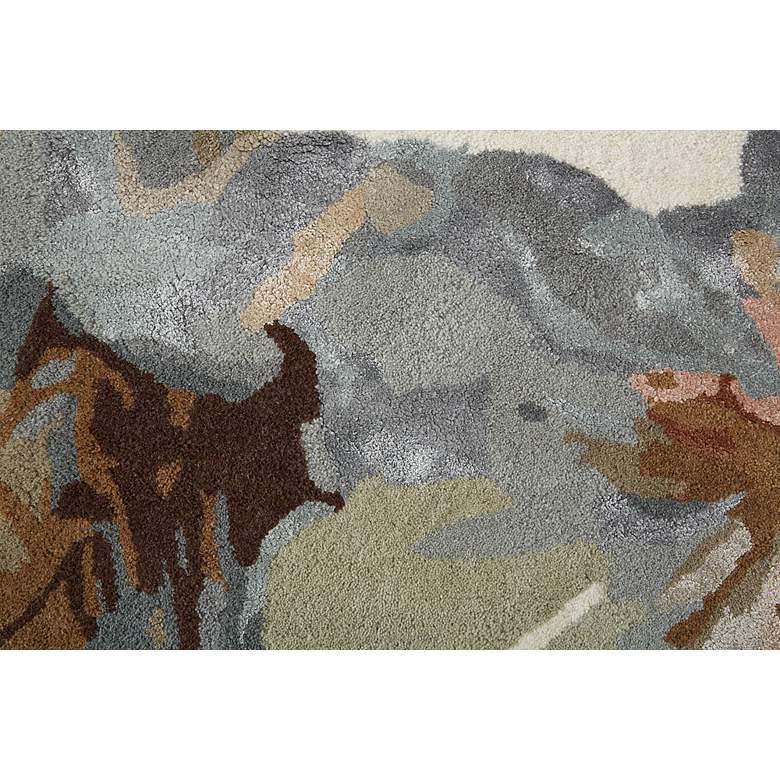 Image 6 Dafney 8868F 8'x10' Beige and Blue Rectangle Area Rug more views