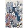 2_Dafney 8869F 8'x10' Blue Gray Rectangle Area Rug