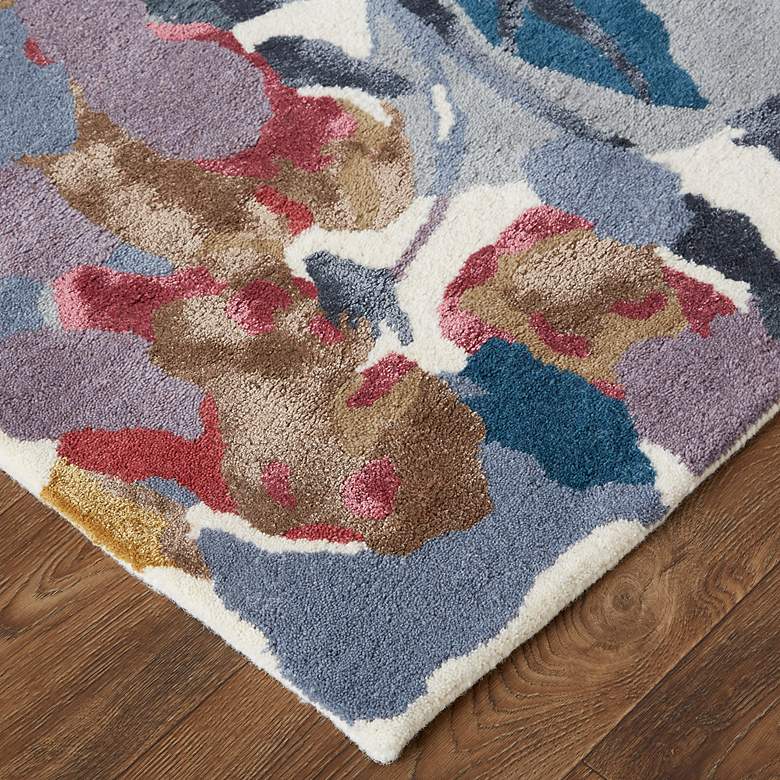 Image 3 Dafney 8869F 8'x10' Blue Gray Rectangle Area Rug more views