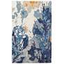 Thumbnail2 of Dafney 8871F 5'x8' Blue and Yellow Rectangle Area Rug