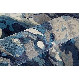 Image5 of Dafney 8871F 5'x8' Blue and Yellow Rectangle Area Rug more views