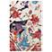 Dafney Transitional Floral & Botanical Hand Tufted Red Area Rug 8863F