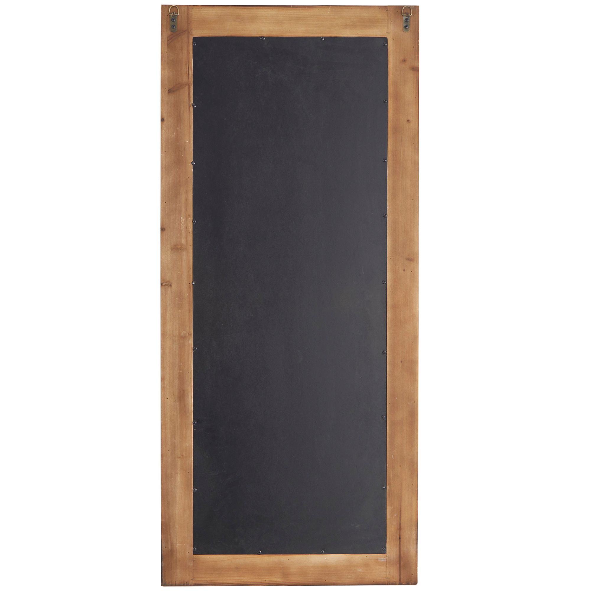 Image 5 Daga Distressed Brown Wood 24" x 54" Rectangular Wall Mirror more views