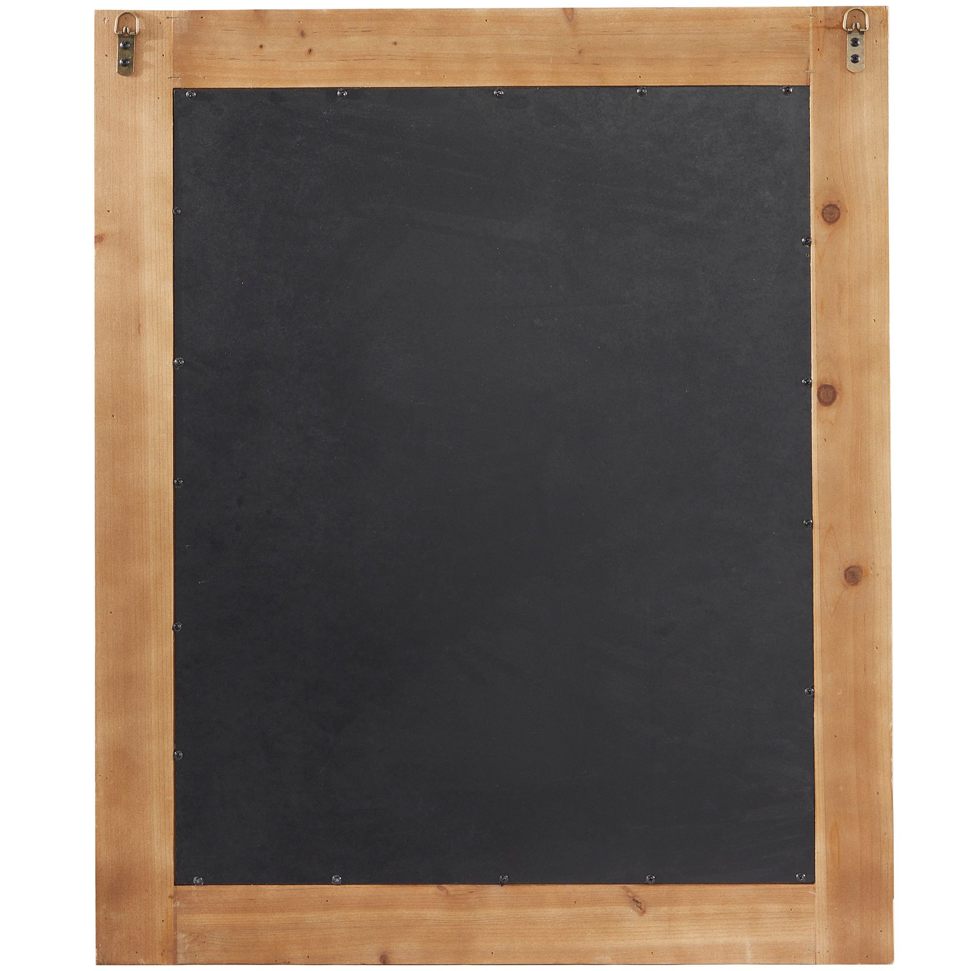 Daga Distressed Brown Wood 30" x 36" Rectangular Wall Mirror
