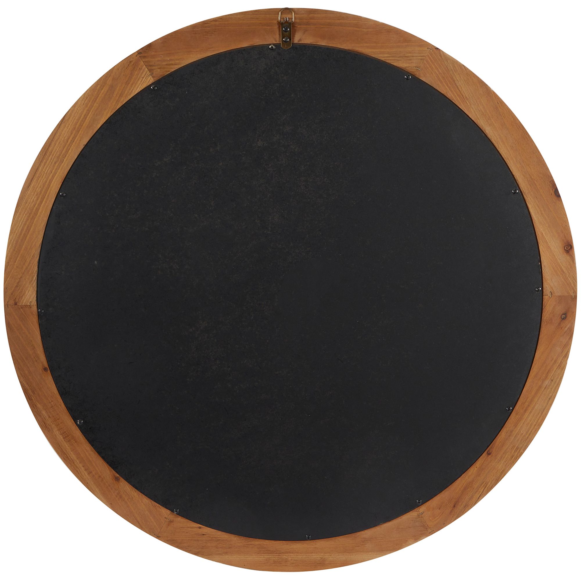 Image 5 Daga White-Washed Wood with Beaded 36" Round Wall Mirror more views