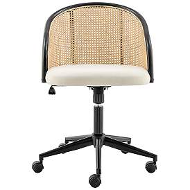 Image5 of Dagmar Beige Adjustable Swivel Office Chair more views