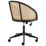 Dagmar Beige Adjustable Swivel Office Chair
