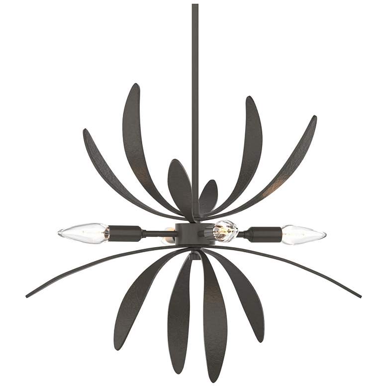 Image 1 Dahlia 21.3" Wide Dark Smoke Mini-Pendant