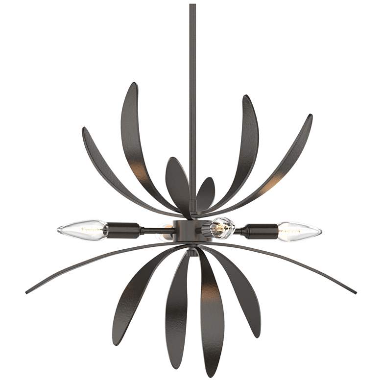 Image 1 Dahlia 21.3" Wide Oil Rubbed Bronze Mini-Pendant