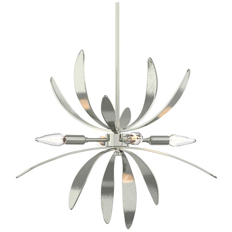 Image 1 Dahlia 21.3" Wide Sterling Mini-Pendant