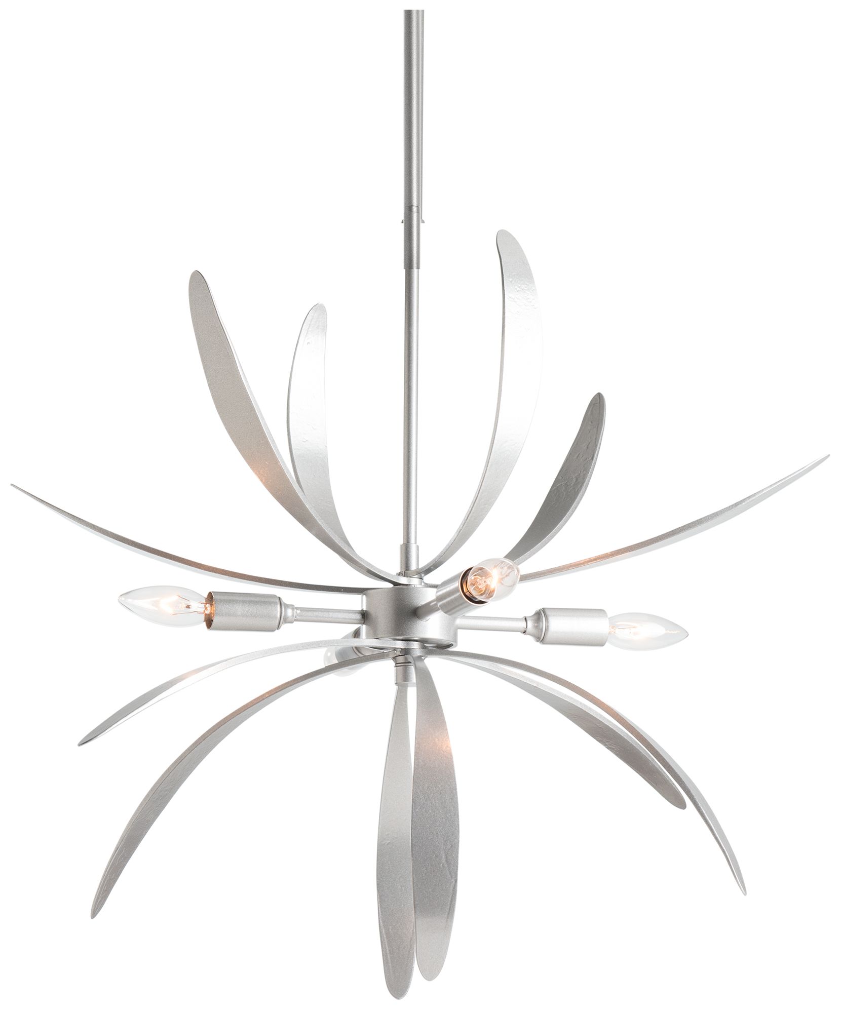 Dahlia 21" Wide 4-Light Vintage Platinum Mini Pendant
