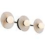 2_Dahlia 22" Wide Urban Bronze 3-Light LED Vanity Bath Light