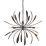 2_Dahlia 32 3/4" Wide Oil-Rubbed Bronze 6-Light Chandelier