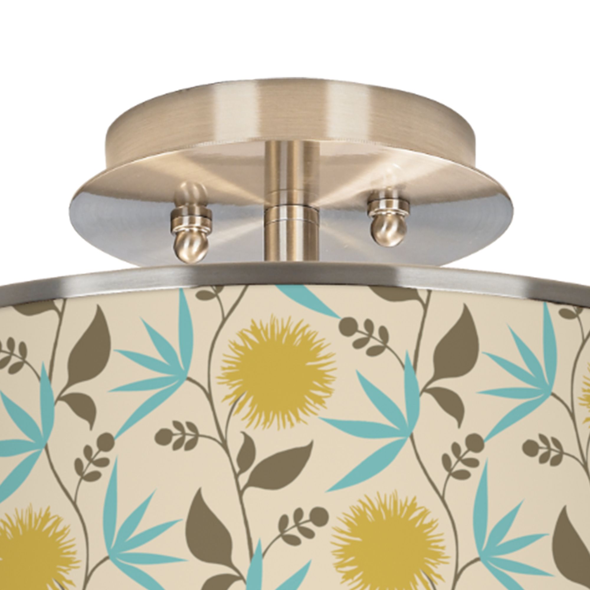 Image 2 Dahlia Giclee Glow 14" Wide Ceiling Light more views