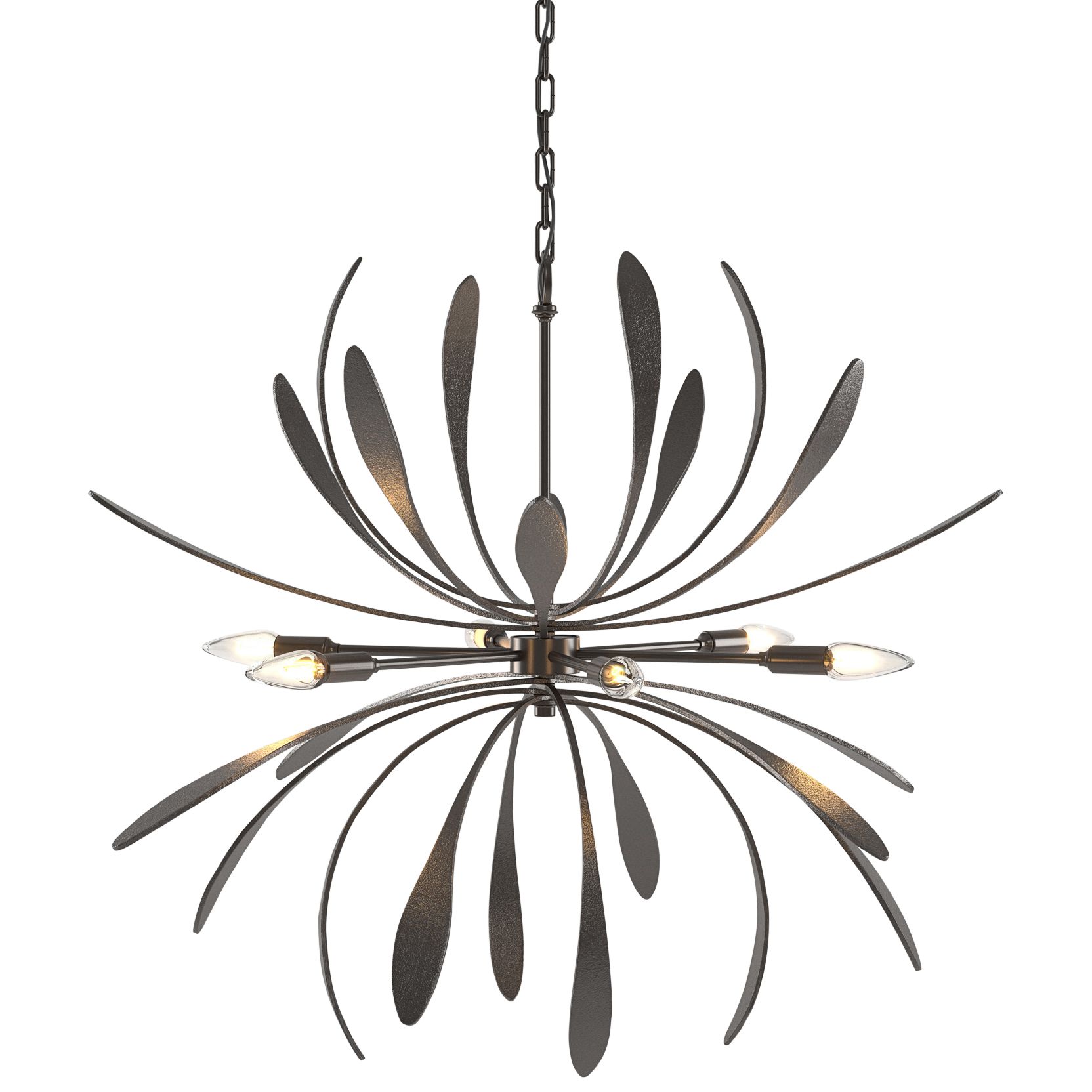 Dahlia Oil Rubbed Bronze Chandelier