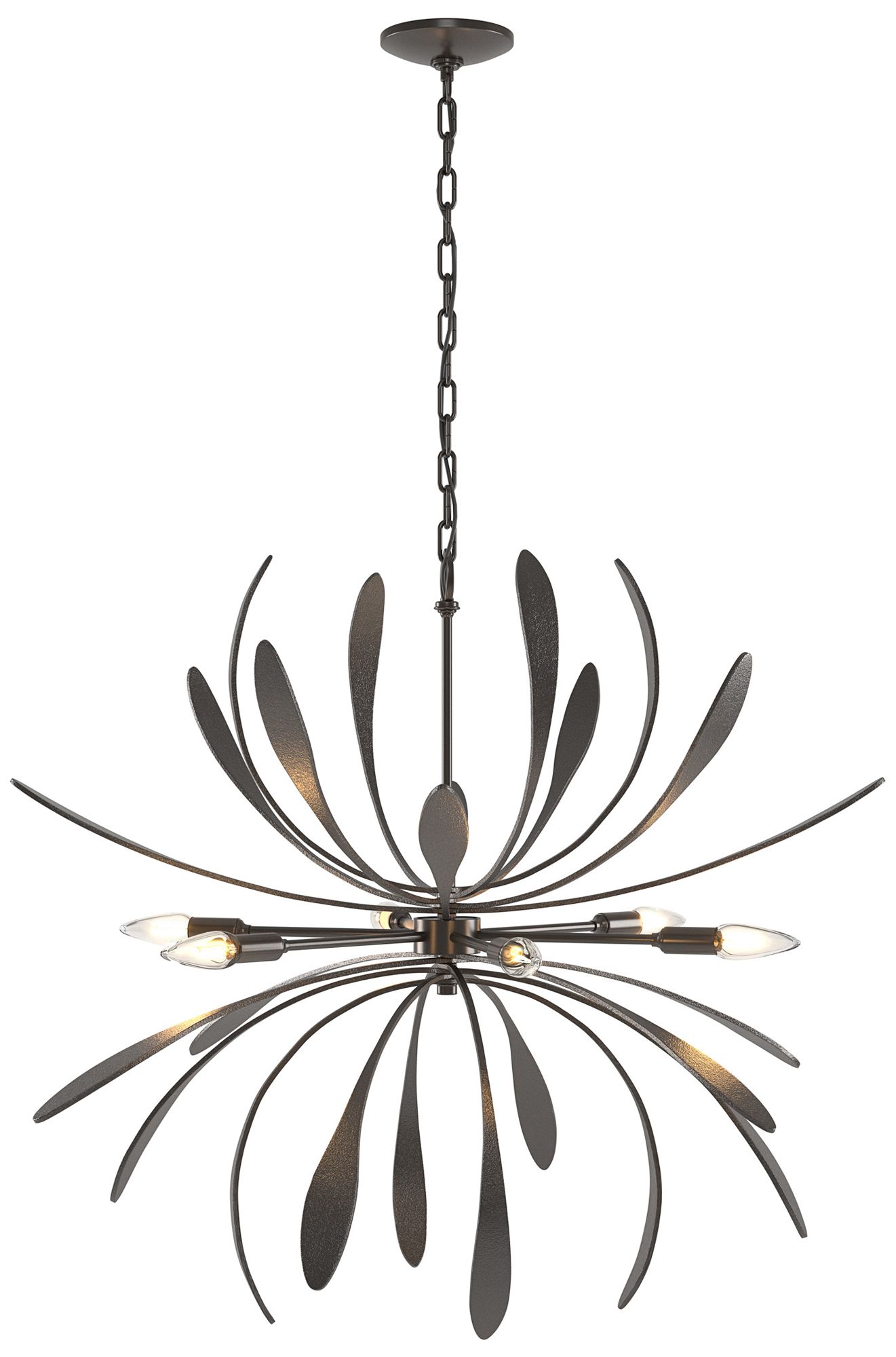 Image 4 Dahlia Oil Rubbed Bronze Chandelier more views